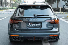 Karbel Carbon Pre-preg Carbon Fiber Rear Roof Spoiler Audi A4 Allroad B9 B9.5 2017-ON