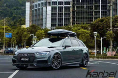 Karbel Carbon Pre-preg Carbon Fiber Upper Valences For Audi A4 Allroad B9 2017-2019