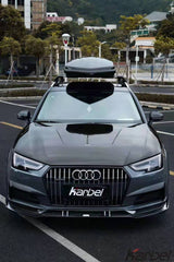 Karbel Carbon Pre-preg Carbon Fiber Front Lip Splitter For Audi A4 Allroad B9 2017-2019