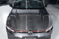 Karbel Carbon Pre-preg Carbon Fiber Hood Bonnet for Volkswagen Golf R & GTI & Golf MK8