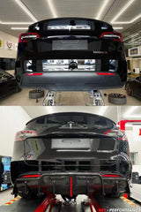 Karbel Carbon Pre-preg Carbon Fiber Rear Diffuser for Tesla Model Y / Performance