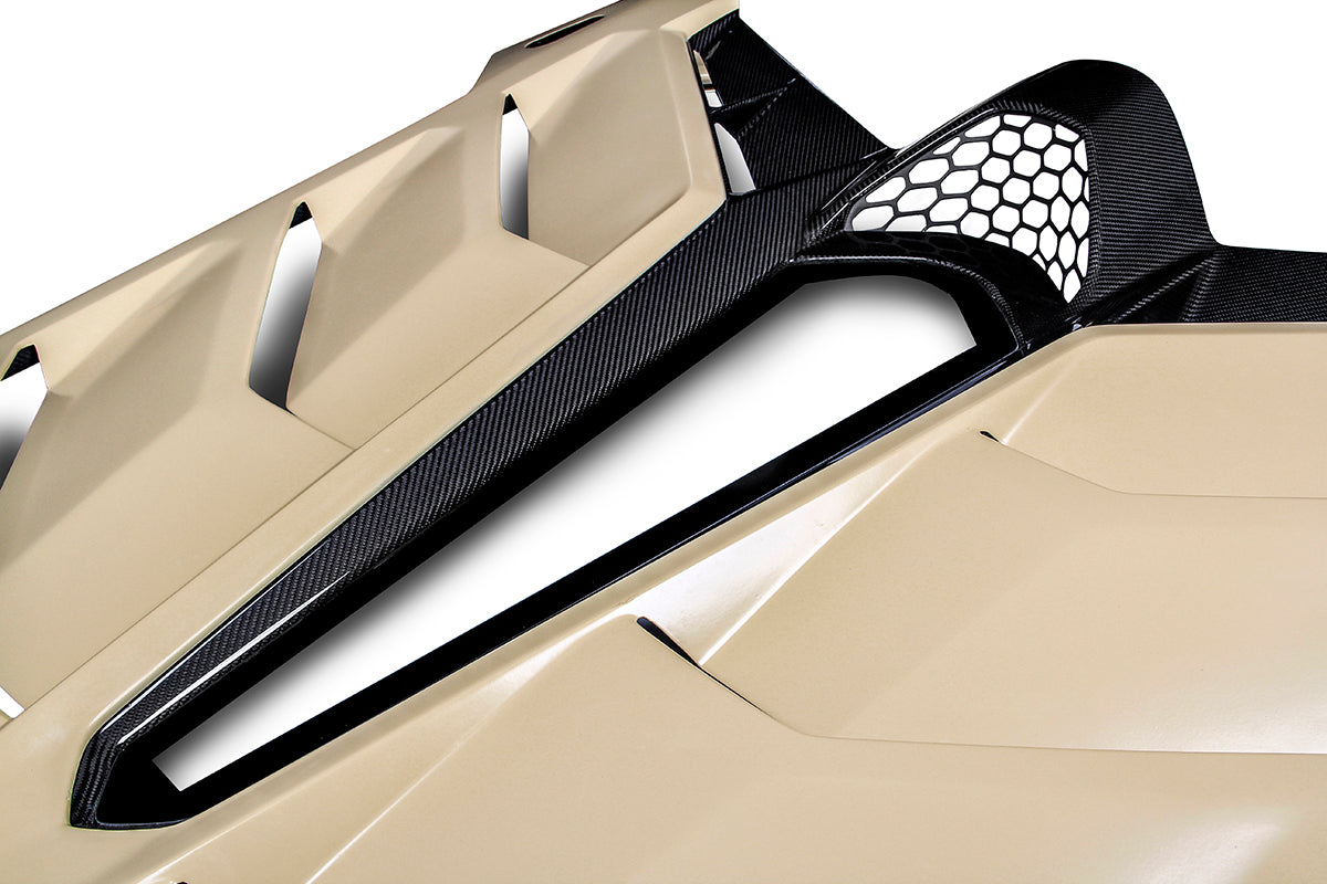 Aero Republic Lamborghini LP700 Upgrade SVJ Carbon Fiber Rear Deck Lid Cover