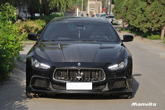 Manvita Maserati Ghibli 2014-2022 Carbon Fiber Hood Bonnet