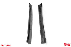 New Release!!! CMST Tesla Model 3 Carbon Fiber Side Skirts Ver.4