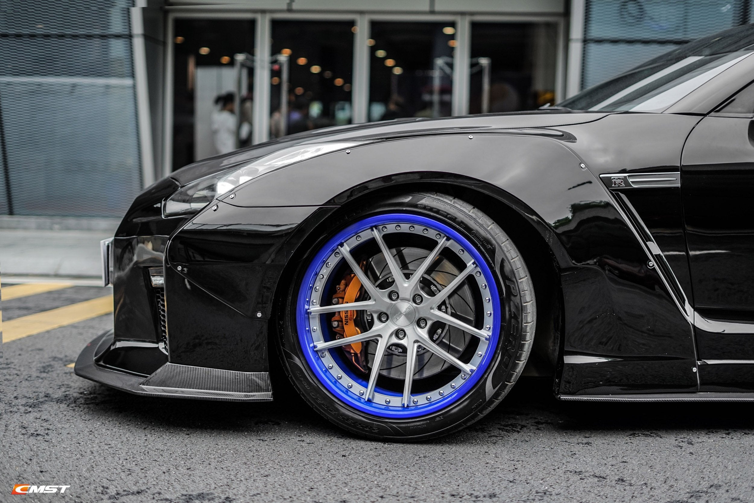 CMST Wide Body Wheel Arch (8 pcs) for Nissan GTR GT-R R35 2008-ON ...