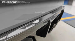 Paktechz Carbon Fiber Rear Diffuser & Rear Canards For BMW M4 G82 G83 2021-ON
