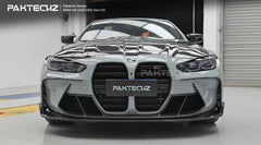 Paktechz Carbon Fiber Front Lip Splitter For BMW M3 G80 M4 G82 G83 2021-ON