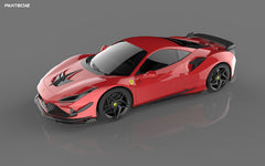 Paktechz Dry Carbon fiber Full Body Kit for Ferrari F8