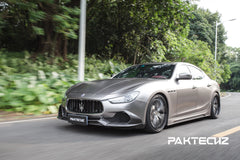 Paktechz Maserati Ghibli 2014-2017 Carbon Front Lip Splitter