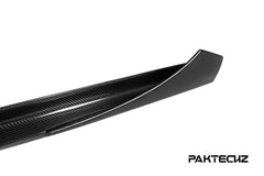 Paktechz Mercedes benz AMG GT GTS C190 Ver.1 Carbon Fiber Side Skirts 2015-2021