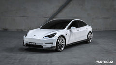 Paktechz Tesla Model 3 Dry Carbon Fiber Side Skirts