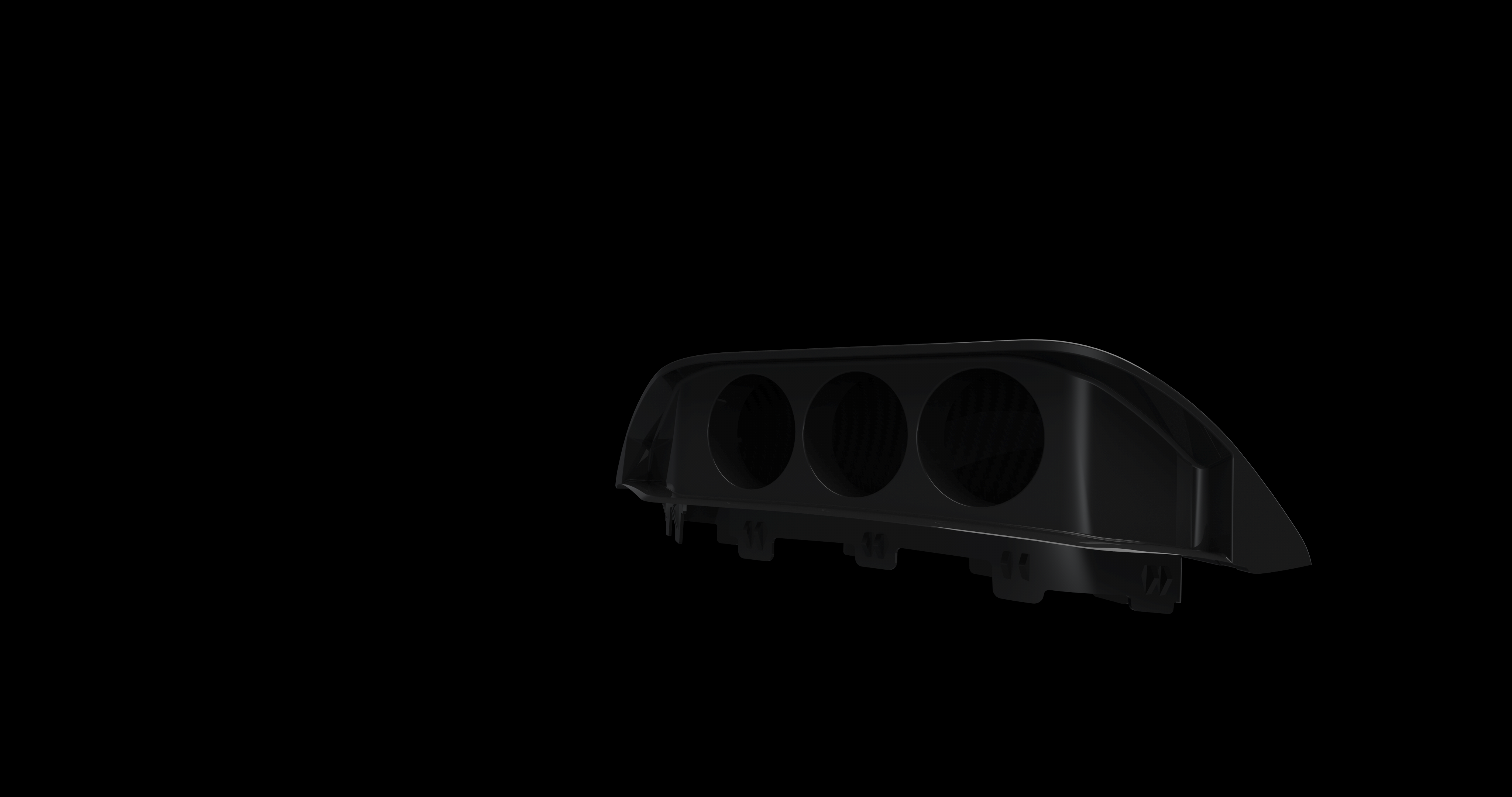 Ventus Veloce Carbon Fiber Focus RS Gauge Cluster