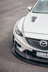 ROBOT CRAFTSMAN Mazda 6 Hood Bonnet 2014-2017 FRP or Carbon Fiber