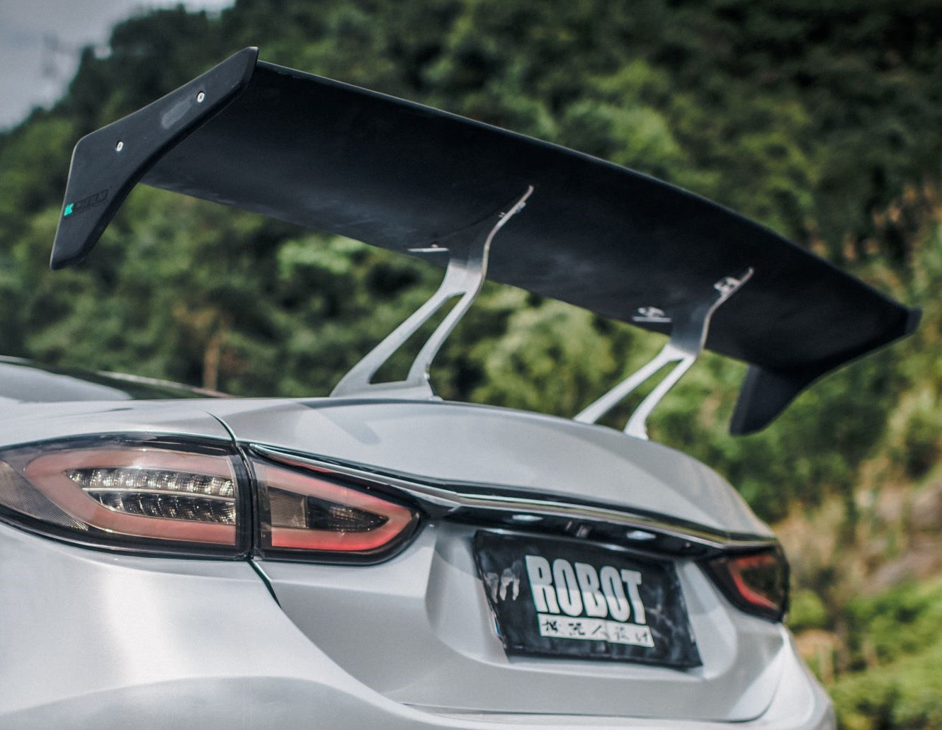 ROBOT CRAFTSMAN Mazda 6 Rear GT Spoiler Wing 2014-2022 FRP or Carbon Fiber