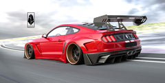 ROBOT CRAFTSMAN "DAWN & DUSK" Rear Bumper and Diffuser For Mustang S550 S550.1 S550.2 2015-2022