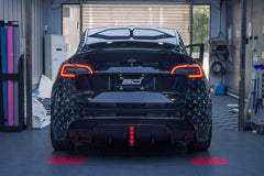 SD Carbon Rear Diffuser For Tesla Model Y / Performance