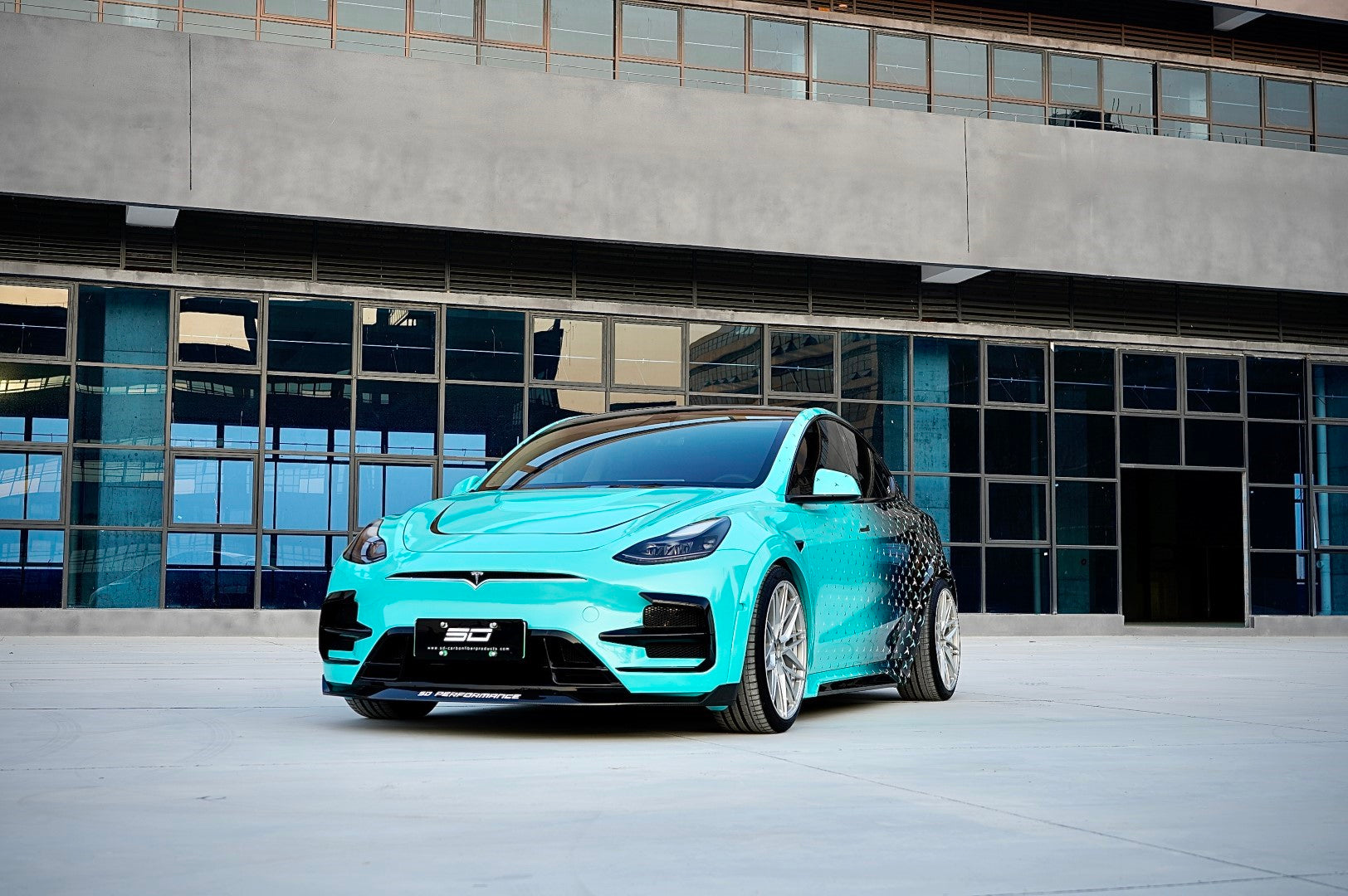 SD Carbon Widebody Wheel Arches For Tesla Model Y / Performance