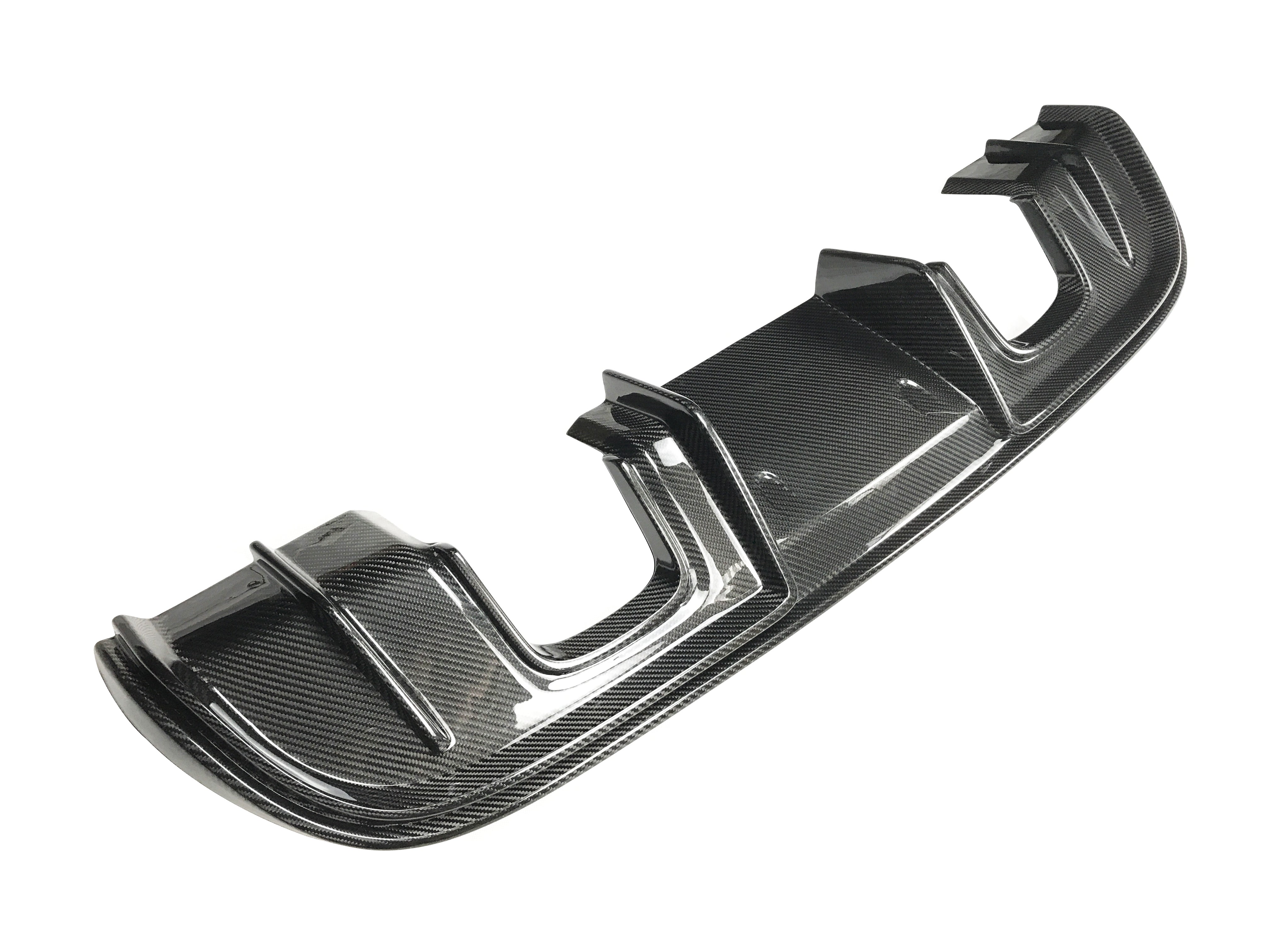 SD Carbon Dry Carbon Fiber Rear Diffuser For Porsche 718 Cayman Boxster