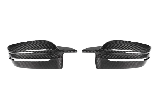 TAKD Carbon Fiber Mirror Cap Replacement for BMW I4 G26 M50 / e Drive 40 & G26 Gran coupe M440i 430i