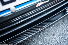 TAKD Carbon Dry Carbon Fiber Front Lip for Audi S5 & A5 S Line 2017-2019 B9