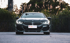 TAKD Carbon Dry Carbon Fiber Front Lip Ver.1 for BMW G14 G15 G16 8 Series 840i 850i