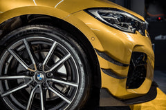 TAKD Carbon Fiber Front Bumper Canards for BMW 3 Series G20 330i M340i 2019-2022
