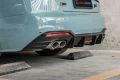 TAKD Carbon Dry Carbon Fiber Rear Diffuser Ver.1 For Audi S5 & A5 S-Line B9.5 2020-ON