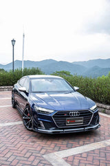 TAKD Carbon Dry Carbon Fiber Front Lip for Audi A7 S-Line & S7 C8 2018-ON