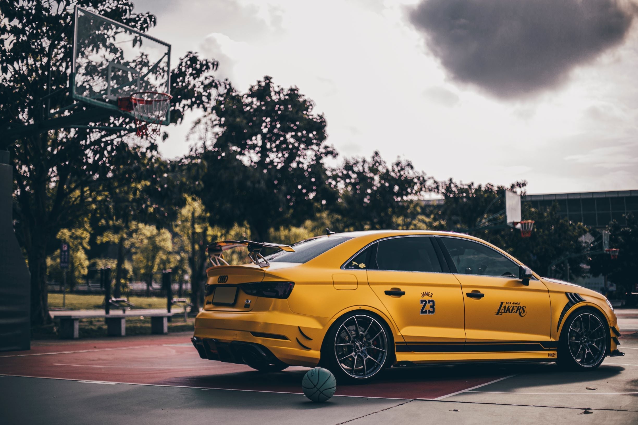 TAKD Carbon Dry Carbon Fiber Rear Diffuser for Audi RS3 2018-2020