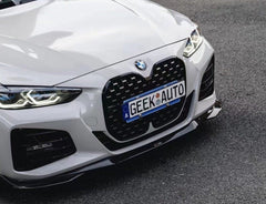 TAKD Carbon Dry Carbon Fiber Front Lip Splitter for BMW 4 Series G22 G23 430i M440i 2020-ON