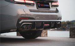 TAKD Carbon Dry Carbon Fiber Rear Diffuser for BMW 5 Series G30 2021-ON Facelift