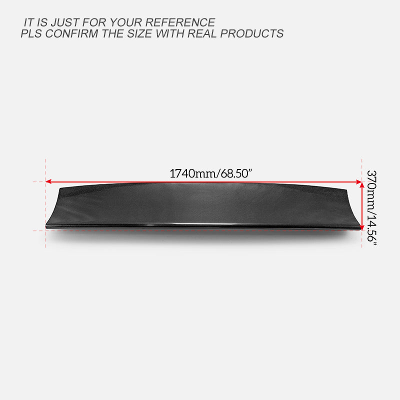EPR Carbon Fiber CBA DBA LBV2 Style V3 Rear Wing Sets for GTR R35 08-O ...