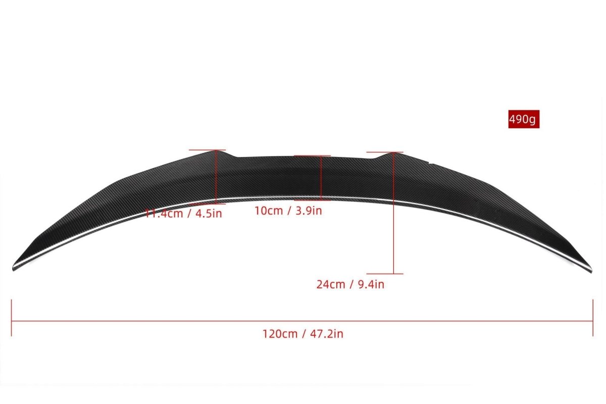 Aero Republic Pre-preg Carbon Fiber Rear Spoiler PSM-style for Audi A3 S3 RS3 8Y - Performance SpeedShop