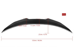 Aero Republic Pre-preg Carbon Fiber Rear Spoiler PSM-style for Audi A5 S5 RS5 B9 B9.5 2 Door - Performance SpeedShop