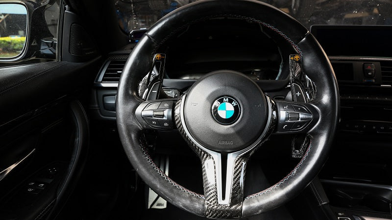BMW M-Power Forged Carbon / Luminous Wheel Paddle Shifter