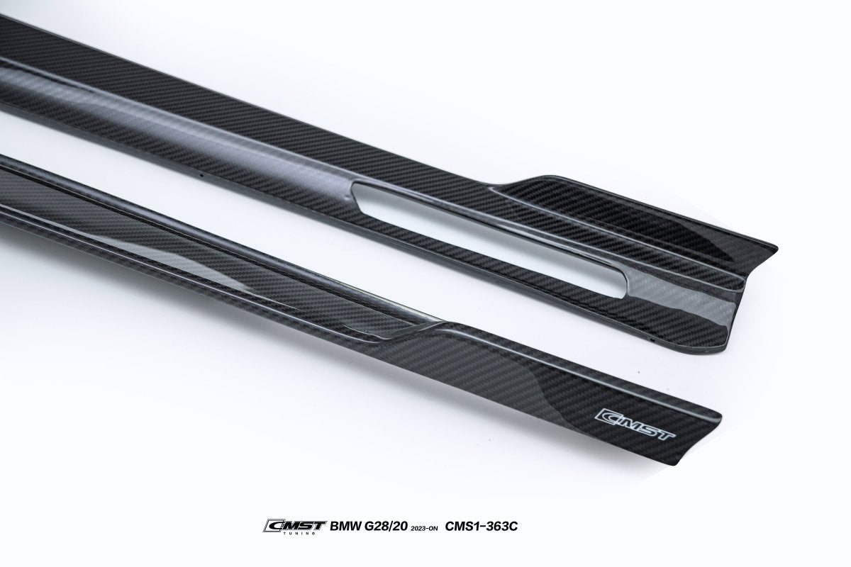 CMST Tuning Carbon Fiber Side Skirts for BMW 3 Series G20 330i M340i LCI 2023-ON - Performance SpeedShop