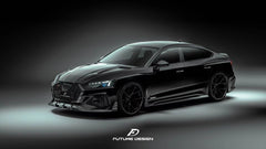 Future Design Carbon Fiber SIDE SKIRTS - "Blaze kit" for Audi RS5 B9.5 2020+