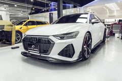 Future Design Blaze Carbon Fiber SIDE SKIRTS for Audi RS6 C8 2020-2022