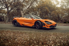 Future Design Carbon McLaren 720S Carbon Fiber Front Lip & Splitters